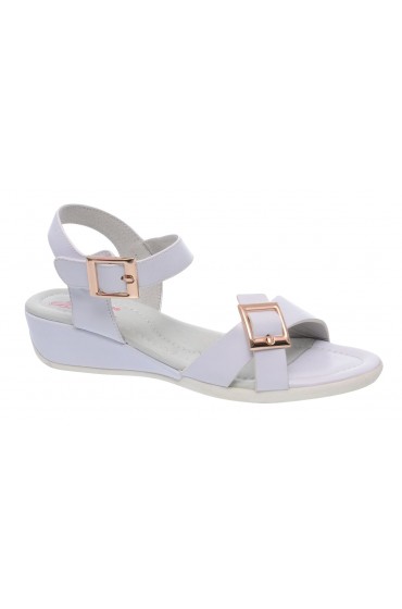 Босоножки детские Flois Beautiful, цвет белый, р-р 34-38  (7 пар) FL-S0876 BS 